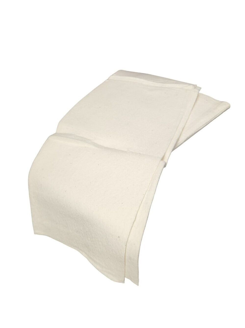 Natural Cotton Batting 36x40, Microwave Safe Quilting Fabric for Potato Bags, Se - Picture 2 of 5